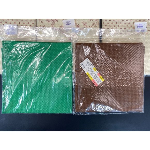 VTG Hopscotch Charles Craft Country Lane Cross Stitch Fabric Mixed Lot of 9 - Picture 6 of 6